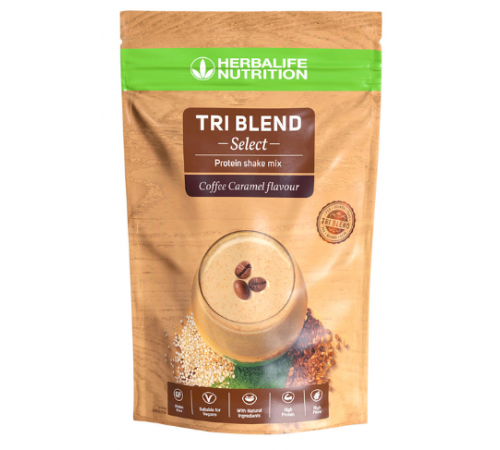 TriBlend - Mistura para Batido Proteína Café Caramelo 600 g
