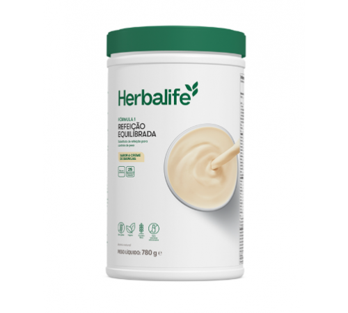 Batido Fórmula1  Herbalife - Creme de Baunilha 780g (Nova embalagem)