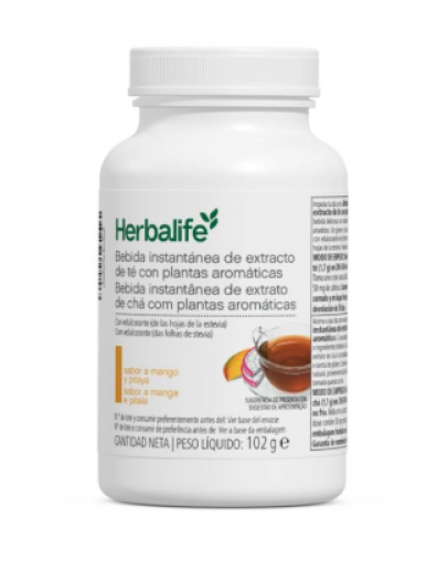 Bebida Instantânea de Extrato de Chá com Plantas Aromáticas - Manga e Pitaia 102 g